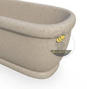 Marble bathtub in Massangis Clair Limestone - Image 3