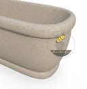 Marble bathtub in Massangis Clair Limestone - Image 3