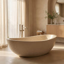 Stone bathtub in Massangis Clair Limestone - Image 7