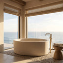 Stone bathtub in Massangis Clair Limestone - Image 3