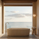 Marble bathtub in Massangis Clair Limestone - Image 1