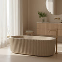 Marble bathtub in Massangis Clair Limestone - Image 3