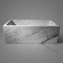 Marble bathtub in Volakas Marble - Image 2
