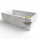 Marble bathtub in Volakas Marble - Image 5