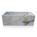 Marble bathtub in Volakas Marble - Image 6