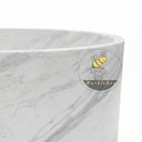 Marble bathtub in Volakas Marble - Image 4