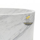 Marble bathtub in Volakas Marble - Image 4