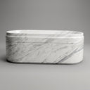 Marble bathtub in Volakas Marble - Image 2