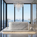 Marble bathtub in Volakas Marble - Image 1