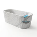 Marble bathtub in Volakas Marble - Image 1