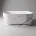 Marble bathtub in Volakas Marble - Image 5