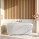 Marble bathtub in Volakas Marble - Image 1