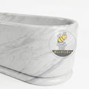 Marble bathtub in Volakas Marble - Image 6