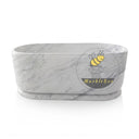 Marble bathtub in Volakas Marble - Image 3
