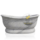 Marble bathtub in Volakas Marble - Image 6