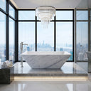 Marble bathtub in Volakas Marble - Image 4