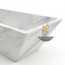 Marble bathtub in Volakas Marble - Image 3