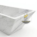 Marble bathtub in Volakas Marble - Image 3