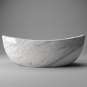 Marble bathtub in Volakas Marble - Image 2