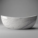 Marble bathtub in Volakas Marble - Image 2