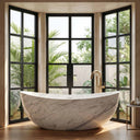 Marble bathtub in Volakas Marble - Image 3
