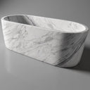 Marble bathtub in Volakas Marble - Image 2