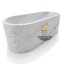 Marble bathtub in Volakas Marble - Image 3