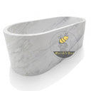 Marble bathtub in Volakas Marble - Image 3