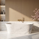 Marble bathtub in Volakas Marble - Image 1