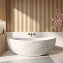 Marble bathtub in Volakas Marble - Image 2