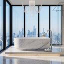 Marble bathtub in Volakas Marble - Image 5