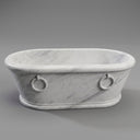 Marble bathtub in Volakas Marble - Image 2