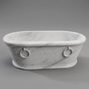 Marble bathtub in Volakas Marble - Image 2