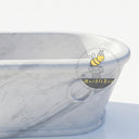 Marble bathtub in Volakas Marble - Image 7