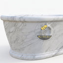Marble bathtub in Volakas Marble - Image 6
