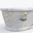 Marble bathtub in Volakas Marble - Image 6