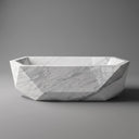 Marble bathtub in Volakas Marble - Image 2