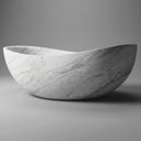 Marble bathtub in Volakas Marble - Image 2