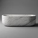 Marble bathtub in Volakas Marble - Image 1