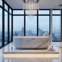 Marble bathtub in Volakas Marble - Image 4