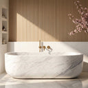 Marble bathtub in Volakas Marble - Image 2