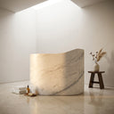 Marble bathtub in Volakas Marble - Image 2