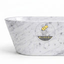 Marble bathtub in Carrara White - Image 7