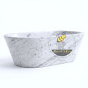 Marble bathtub in Carrara White - Image 5