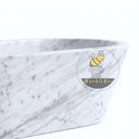 Marble bathtub in Carrara White - Image 6
