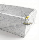 Marble bathtub in Carrara White - Image 4