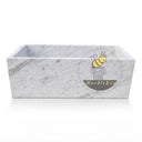 Marble bathtub in Carrara White - Image 5