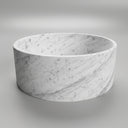 Marble bathtub in Carrara White - Image 2