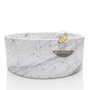 Marble bathtub in Carrara White - Image 3