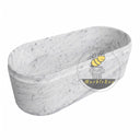 Marble bathtub in Carrara White - Image 3